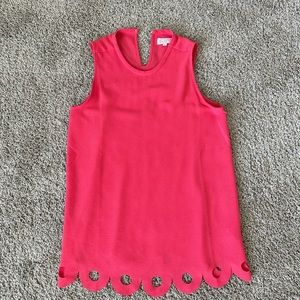 MudPie scalloped tank